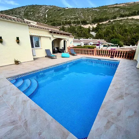 Villa Maravilla Solar Beautiful With Sea View Near To Moraira *