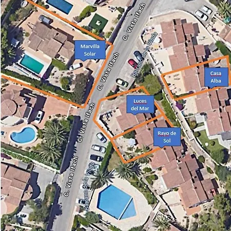 Maravilla Solar Beautiful With Sea View Near To Moraira Villa